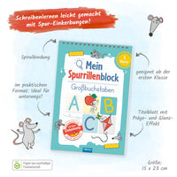 Mein Spurrillenblock Großuchstaben