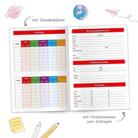 Hausaufgabenheft Grundschule ABC