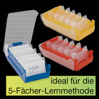 Karteikasten A8 Kunststoff