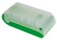 Karteikasten für A8 Kunststoff grün