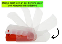 Karteikasten A8 Kunststoff