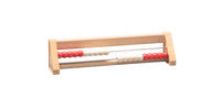 20'er Rechenrahmen, Abakus, student`s abacus, ReWood® , 24,5 x 4,5 x 6 cm