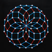 Zometool Die Schönheit der Rosetten, 241 Teile