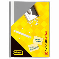 Idena Schnellhefter A4 PP grau