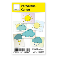 TimeTEX Verhaltens-Karten im Etui, 110 Stk.