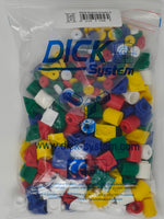 DICK-System Kreativ Set 1: Zylinder, Prismen, Druckknöpfe