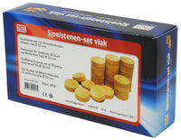 Spielsteine-Set für Sjoelbretter, 30 Stk flach ⌀ 52mm