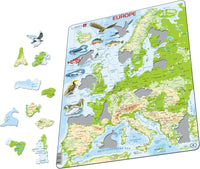 Larsen Puzzle - Europa 87-tlg.