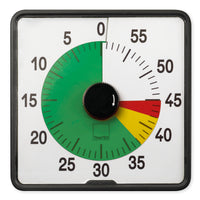 TimeTEX Timer "Countdown" L, 20x20 cm mit Ampelscheibe