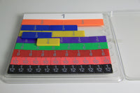 Schüler Bruchsatz lineare Strecken, 51 teilig