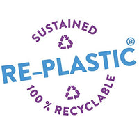 Geometriebrett transparent aus RE-Plastic® im Polybeutel