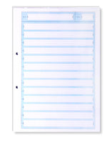 Schreibblock A4, 50 Blatt, 80g/qm, 2-fach gelocht