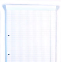 Schreibblock A4, 50 Blatt, 80g/qm, 2-fach gelocht