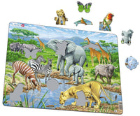 FH9 Larsen Tiere der Savanne 65 tlg.