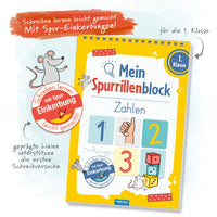 Mein Spurrillenblock Zahlen