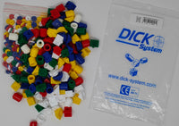 DICK-System Kreativ Set 1: Zylinder, Prismen, Druckknöpfe