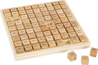 Rechenbrett Das kleine 1x1 ab 7 Jahre, in einer praktischen Holzbox