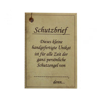 Schutzengel kniend im Holzbogen