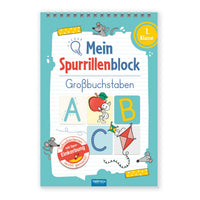 Mein Spurrillenblock Großuchstaben