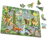 Larsen Puzzle Heimische Waldtiere 40-tlg.