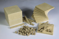 Dienes Grundsortiment Würfel 121 teilig Re-Wood®