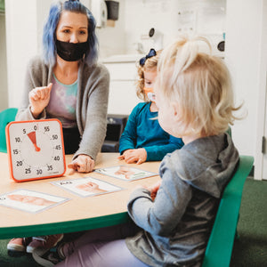 Time Timer® Medium Learning Center Classroom Set - Sekundärfarben