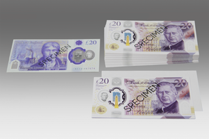 20 Britische Pfund Banknoten (100 Stück)