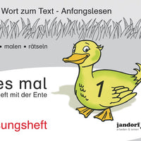 Lies mal 1 - Das Heft mit der Ente: Lösungsheft Broschiert]