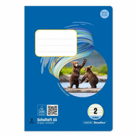 Staufen Schulheft Style Lineatur 2 liniert 16 Blatt 80g/m² DIN A5
