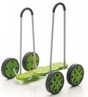 Pedalroller, abnehmbare Griffe, grün
