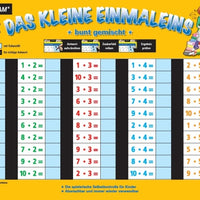 Zaubertafel Das kleine Einmaleins - bunt gemischt