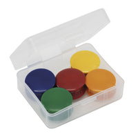 Set Haft-Magnete 27 mm ø in Box, 10-tlg.