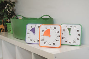 Time Timer® Medium Learning Center Classroom Set - Sekundärfarben