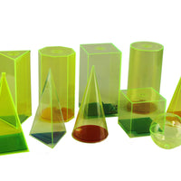 Geometriekörpersatz 15 cm 10 Teile