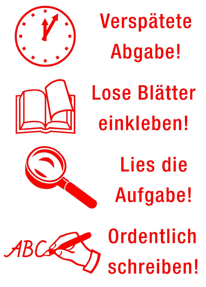Siebdruck-Stempel 