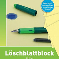 Löschpapier Stylex, A5 gelb, 20 Blatt