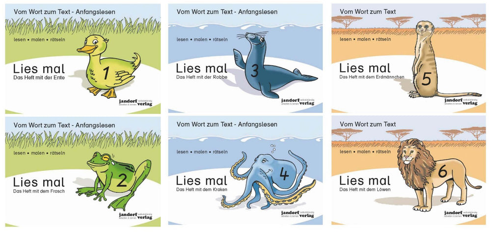 Lies mal - Hefte 1-6 (Auflage 2015) als Paket