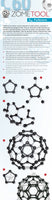 Zometool C60 Fullerene, 222 Teile
