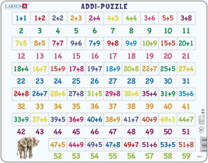 Larsen Addi-Puzzle Additionsaufgaben 58-tlg.
