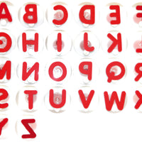 Riesenstempel Buchstaben 26-tlg.