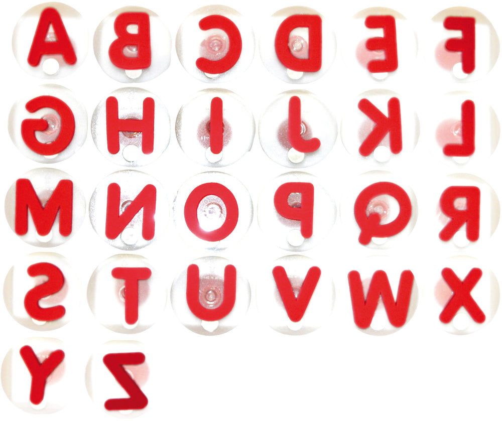 Riesenstempel Buchstaben 26-tlg.