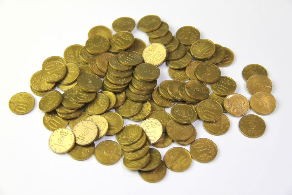 10 Euro-Cent 100 St. Münzgeld Spielgeld