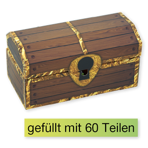 Geschenk-Schatztruhe, 60-tlg.