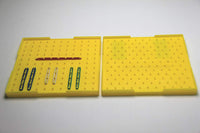 Geometriebrett gelb aus RE-Plastic® im Polybeutel
