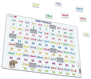 Larsen Addi-Puzzle Additionsaufgaben 58-tlg.