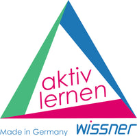 WISSNER® aktiv lernen - Satz aus 34 Stapelzahlen aus RE-Wood
