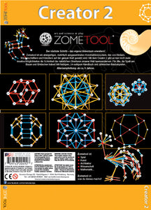 Zometool Creator 2, Konstruktionsspielzeug 492 Teile