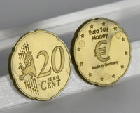 20 Euro-Cent 100 St. Münzgeld Spielgeld 
