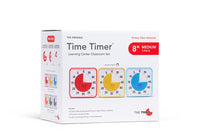 Time Timer® Medium Learning Center Classroom Set - Primärfarben
