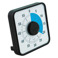 Zeitdauer-Uhr "Automatik" mit blauer Scheibe, magnetisch, 19x19 cm
